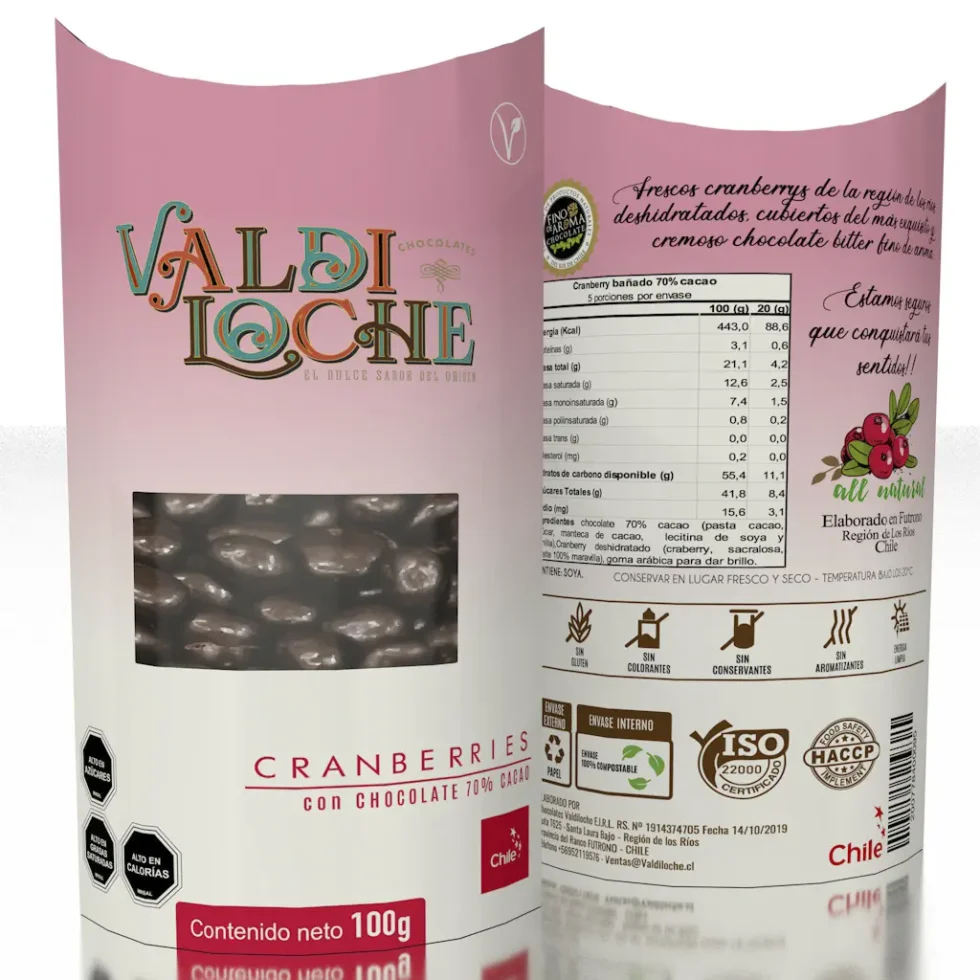 Cranberrys 70% cacao