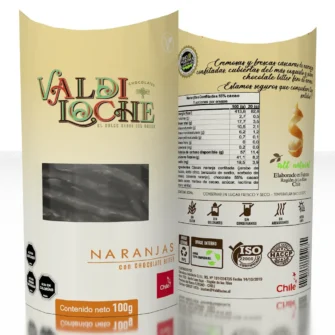 Naranjitas confitadas 55% cacao