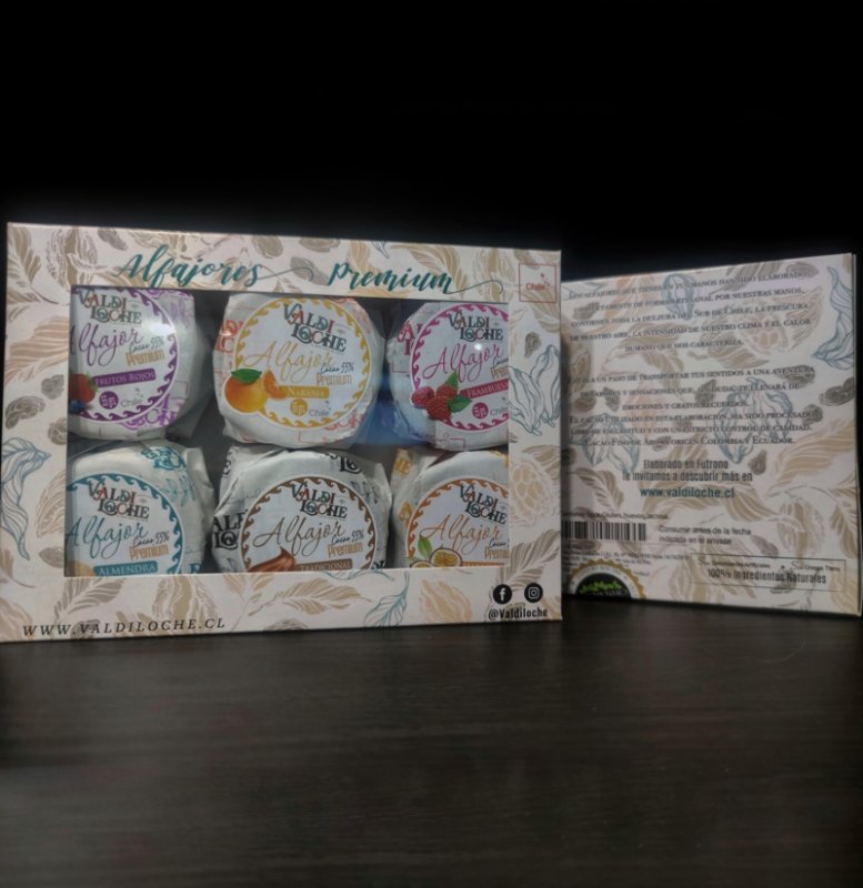 Caja alfajores Premium