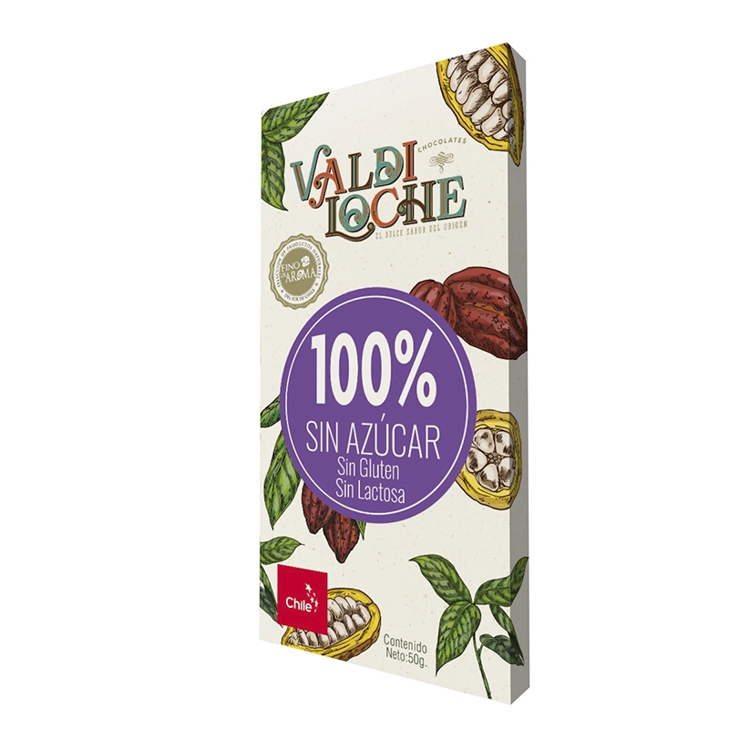 Barra 100% cacao fino de aroma