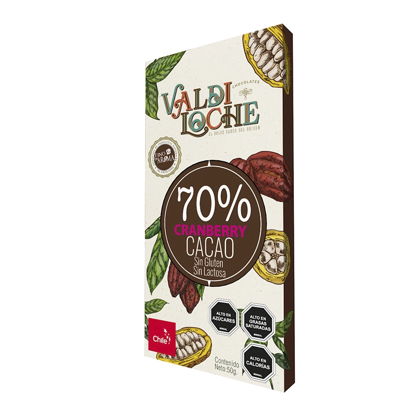 Chocolate 70% cacao Cranberry